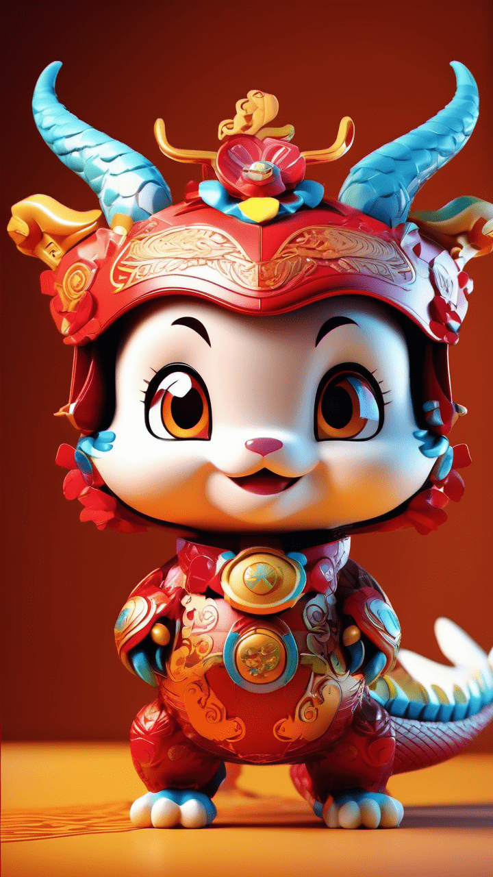 【简单ai】龙年吉祥物,ai三分钟搞定!