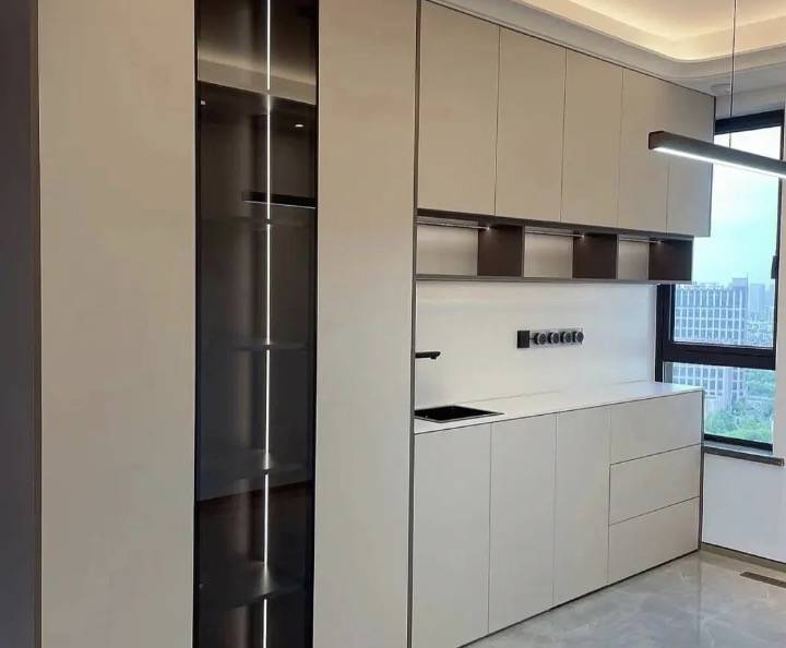 子午灰与月光白柜体的审美比较_空间_颜色_色彩