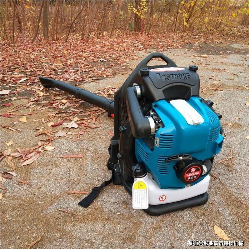 小区落叶清理吹风机 公园路面四冲程吹尘机 背负式汽油吹吸机_清雪