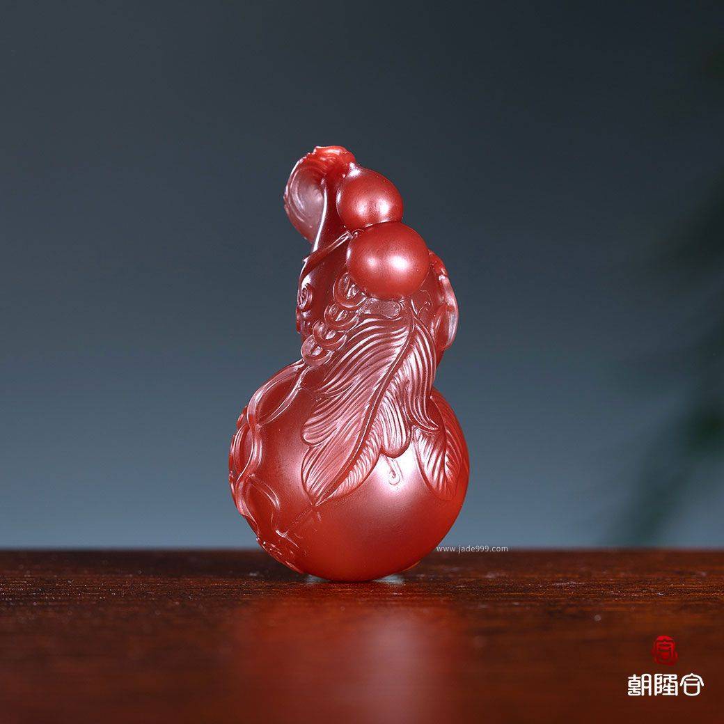 南红玛瑙葫芦的含义