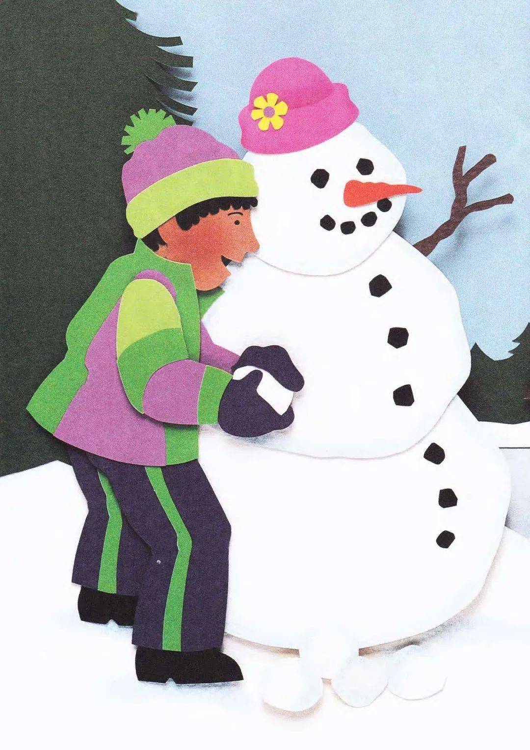 绘本阅读iamsnow一起来做好看的雪花吧