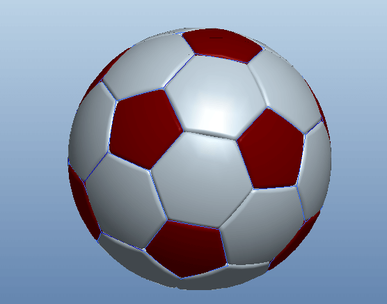 proe创建足球,练完这个你就精通曲面和装配了!