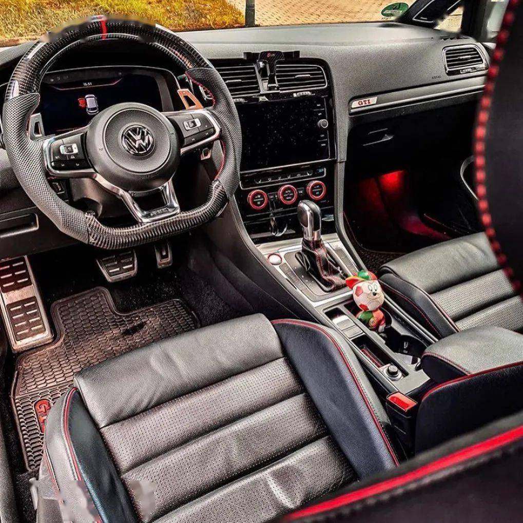 男人不止有一面,我的7.5代高尔夫gti也是_两面派