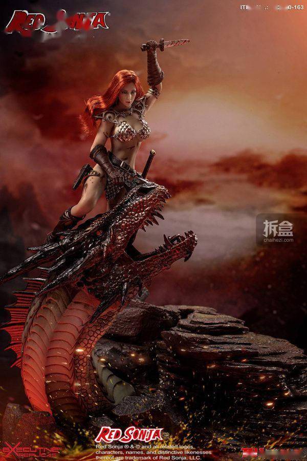 tbleague女王神剑redsonja桑尼亚112可动人偶