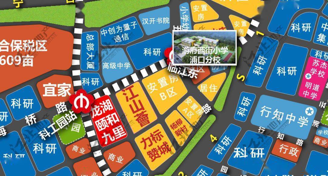 南京浦口小学排名_完工日期已定!江北这所公办小学最近进展
