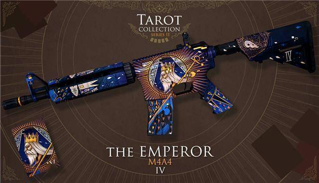 csgo高端皮肤赏析m4a4皇帝