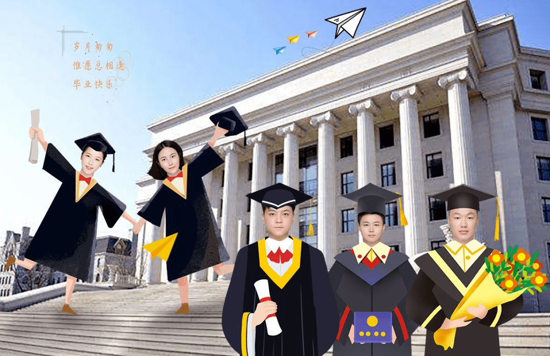 "云毕业照"演绎别样团聚与离别