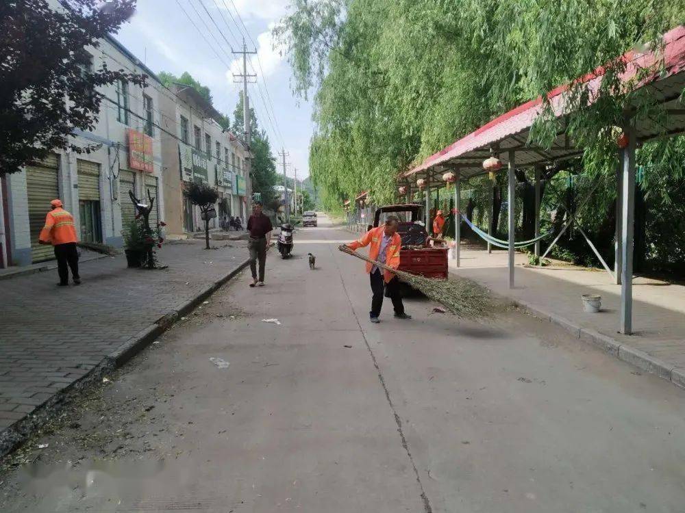 庙湾镇人居环境整治让乡村靓起来