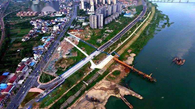 航拍!石门四桥已露"尖尖角"