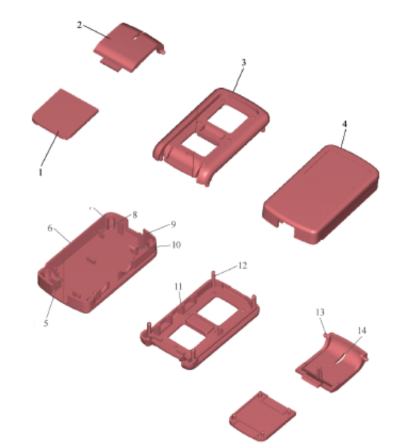 一模多件塑料产品的模具结构设计