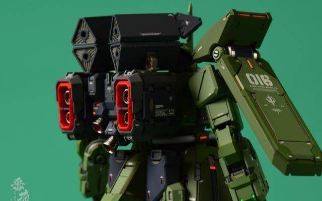 细节满满,gk扎古3改