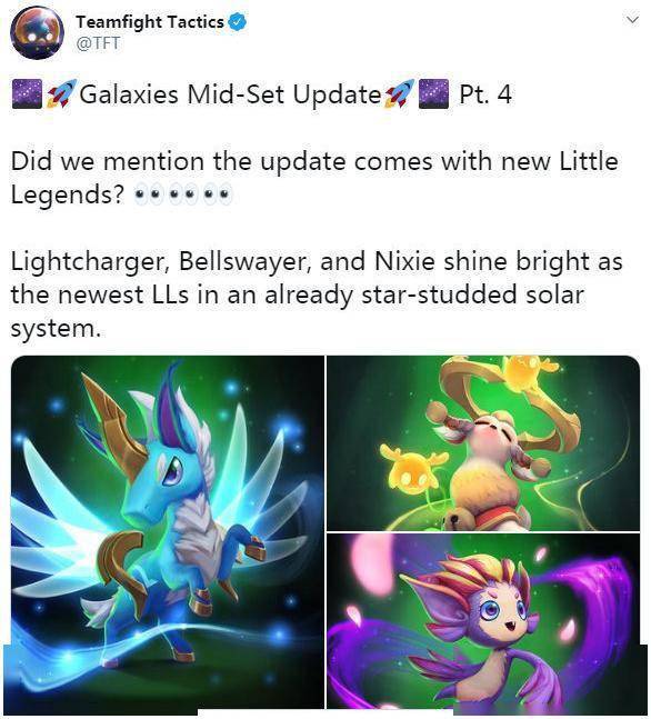 云顶之弈三个小小英雄上线可爱羚羊加小马还有粘人的小妖