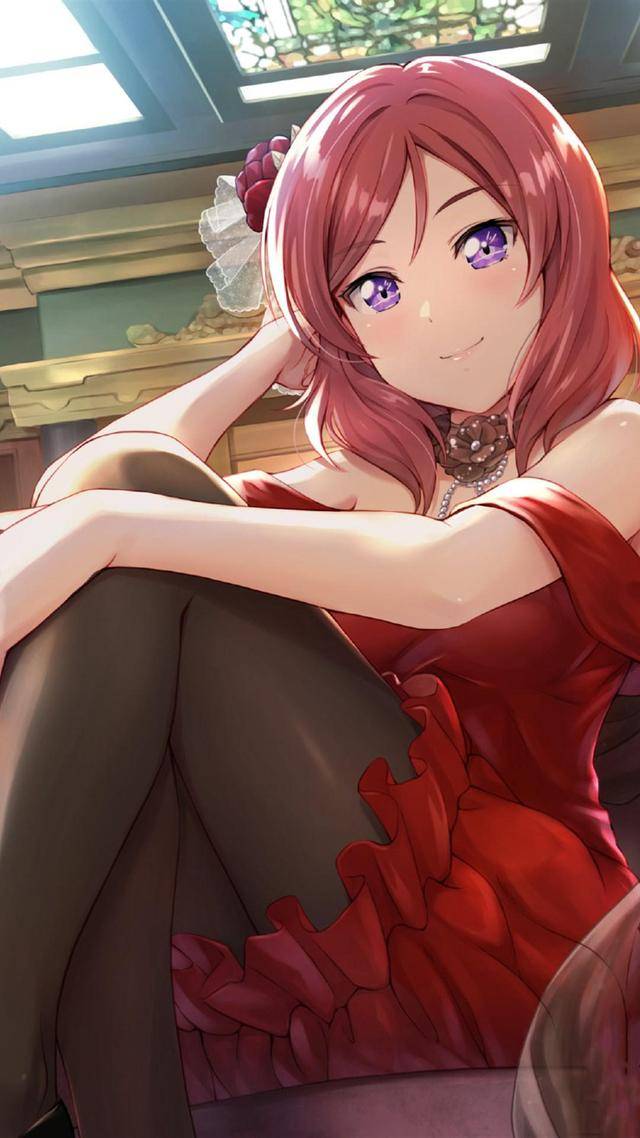 二次元美女清新唯美手机壁纸分享