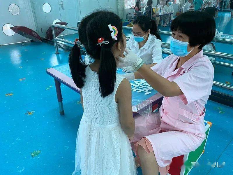 护齿行动中生长发育评估血红蛋白检查视力检查身长体重检查体格检查