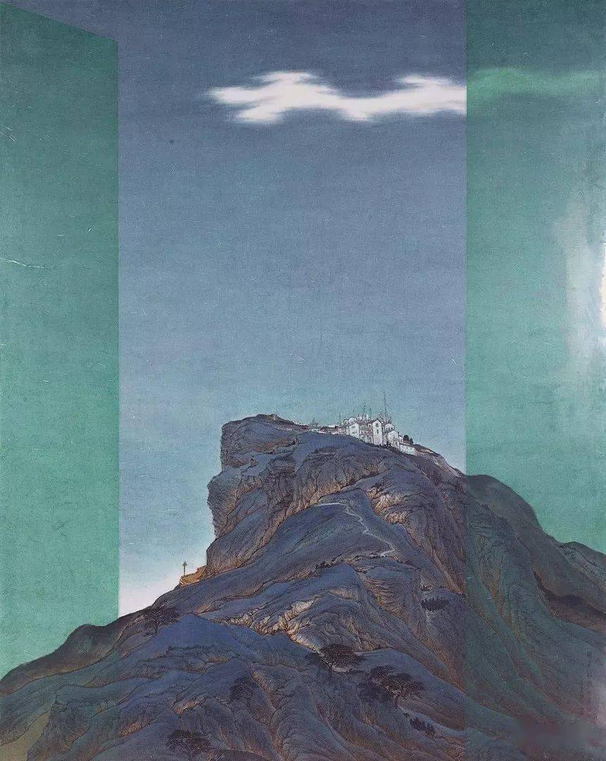 唐诚 210cm×150cm 中国画渝州晨曲 唐楚孝 194cm×180cm 中国画金色