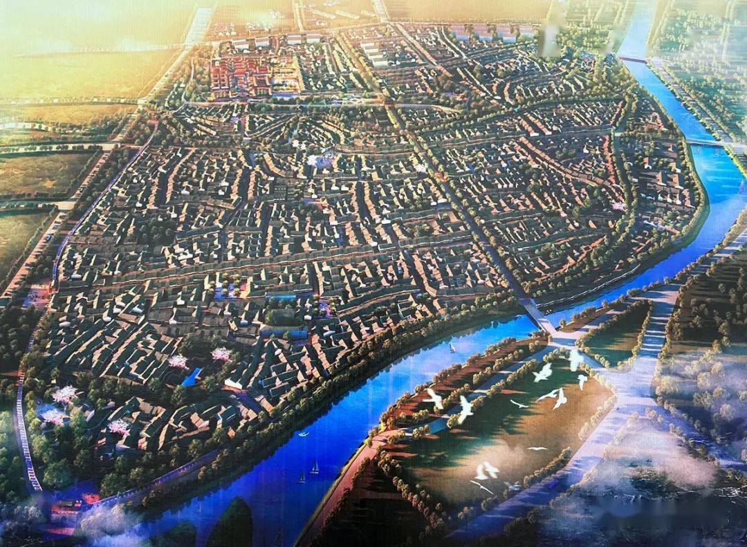 震撼了未来15年武冈历史文化古城规划出炉鸟瞰图