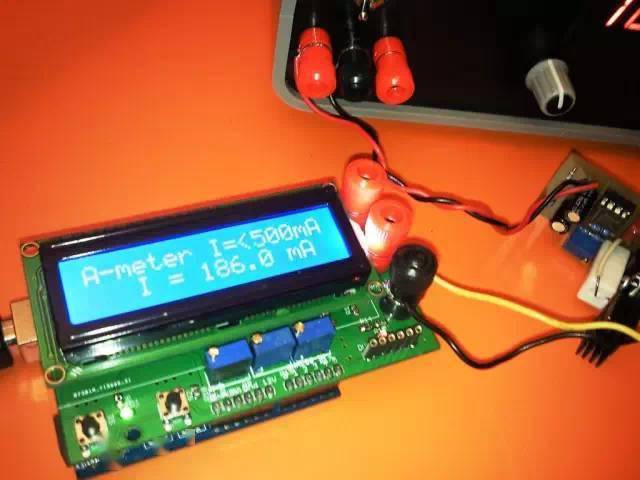 DIY精选：用Arduino打造的数字万用表_进行
