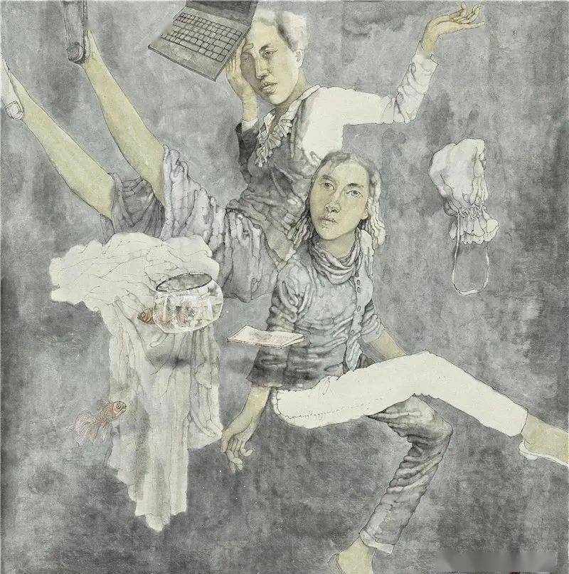 中国国家画院专业画家,研究员,南京艺术学院教授,博士生导师,博士