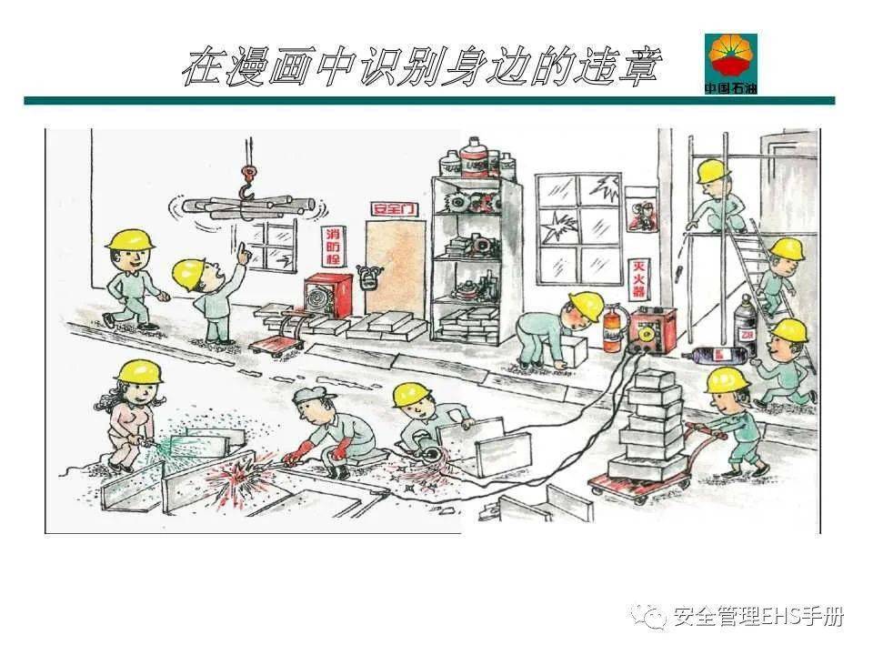 安全月漫画识别安全隐患