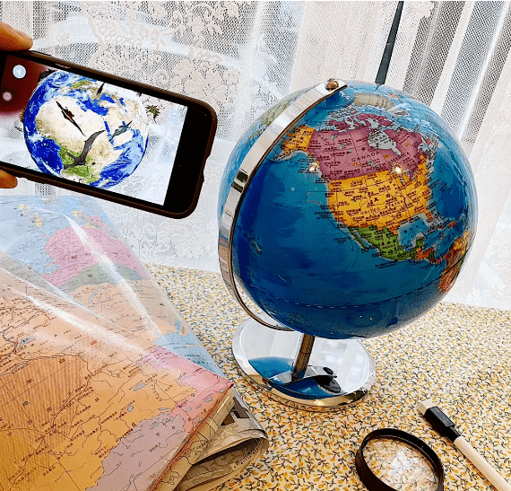 对小朋友来说,世界充满着好奇,而地球仪刚好是每个孩子探索世界的起点