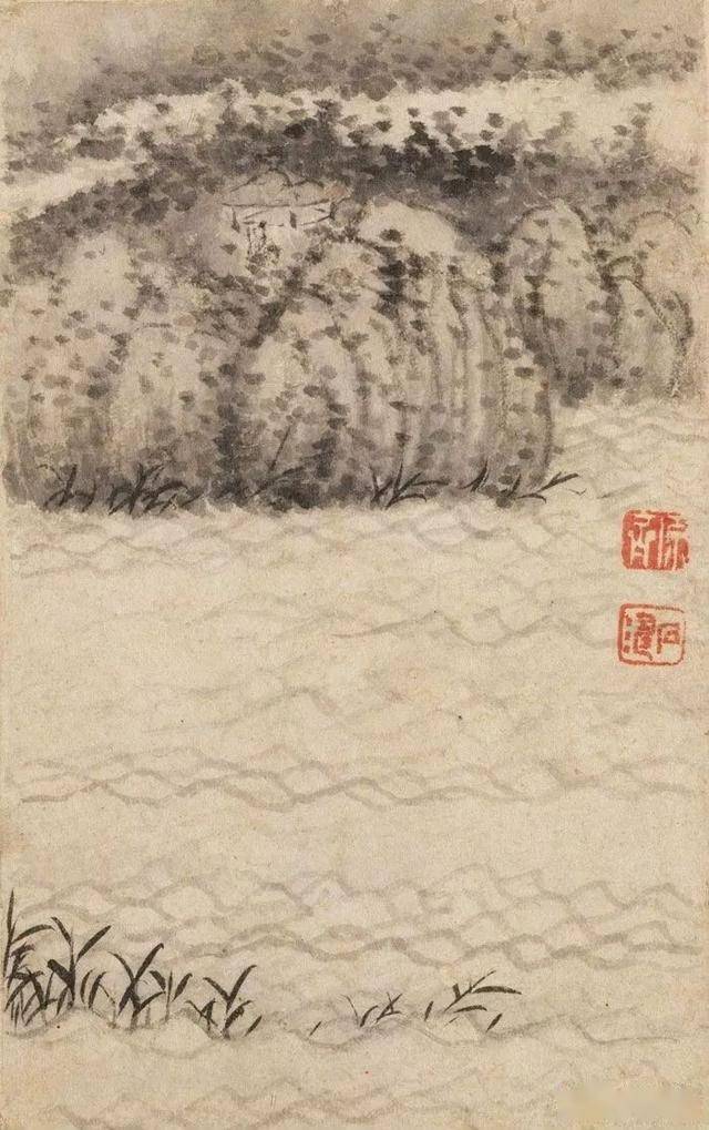 清初四僧之一石涛山水小品专辑