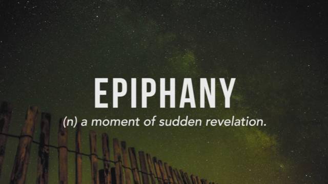 一月六日纪念耶稣显灵的)显现节;(神的)显现;顿悟例句:as i studied