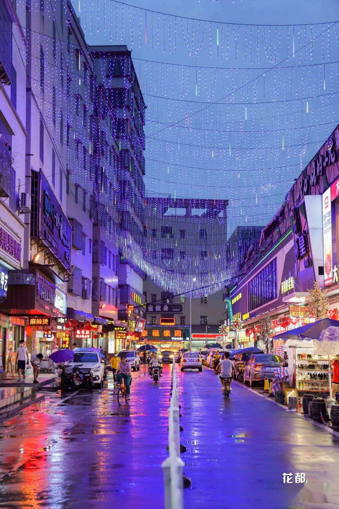 花都摆摊经济记录星缘街的日与夜