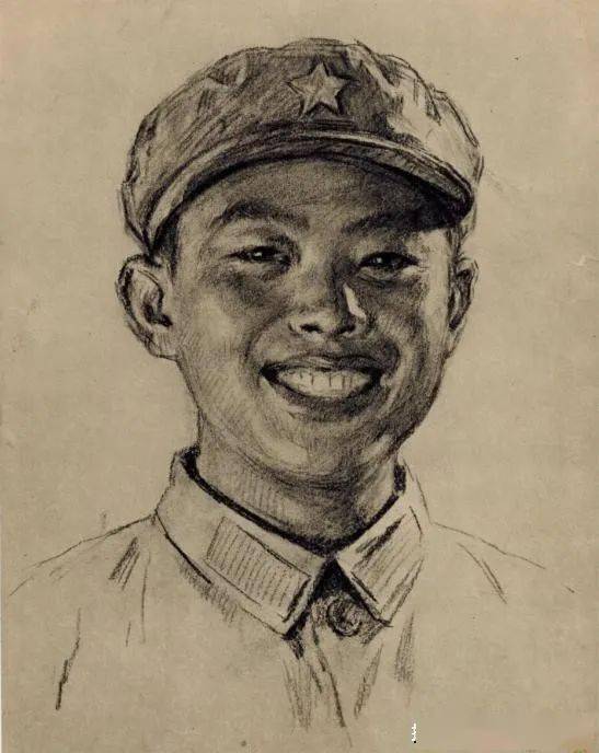 七十年代名家人物素描作品记录了那个年代