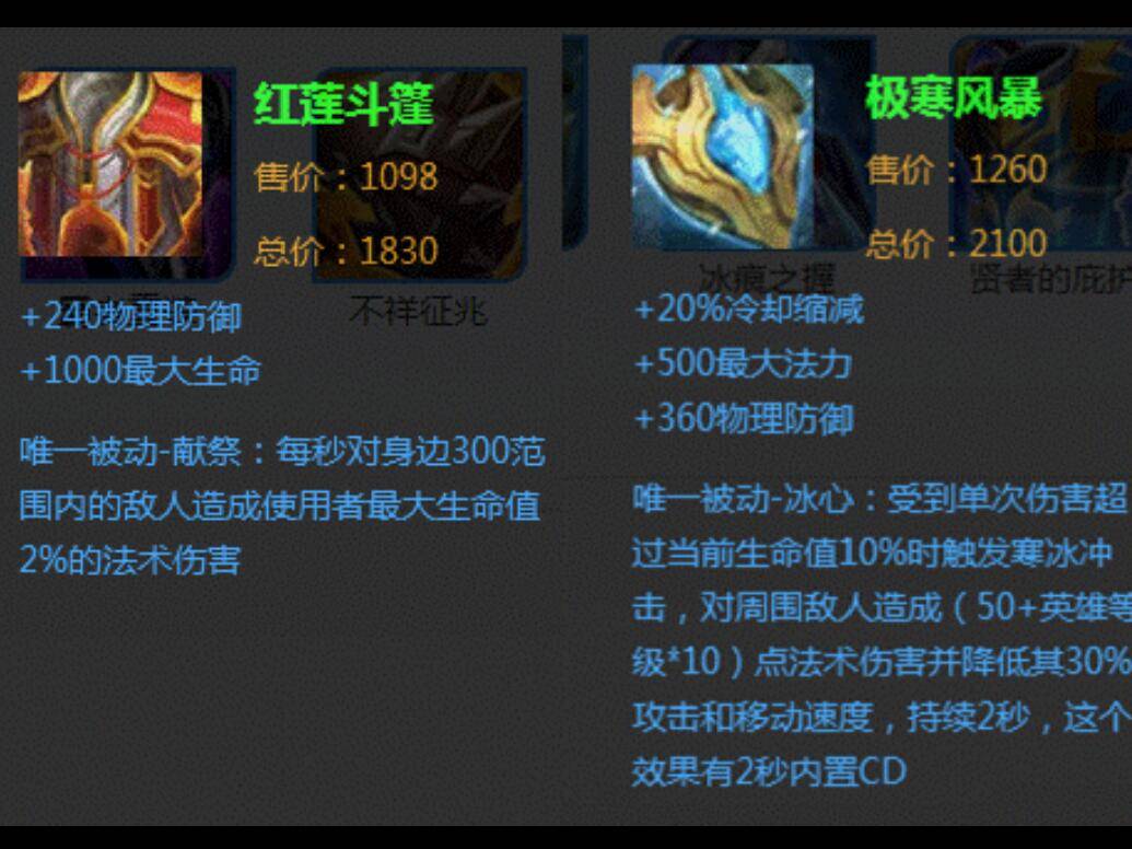 王者荣耀:坦克还出红莲斗篷吗?无人问津的装备到底经历了什么?