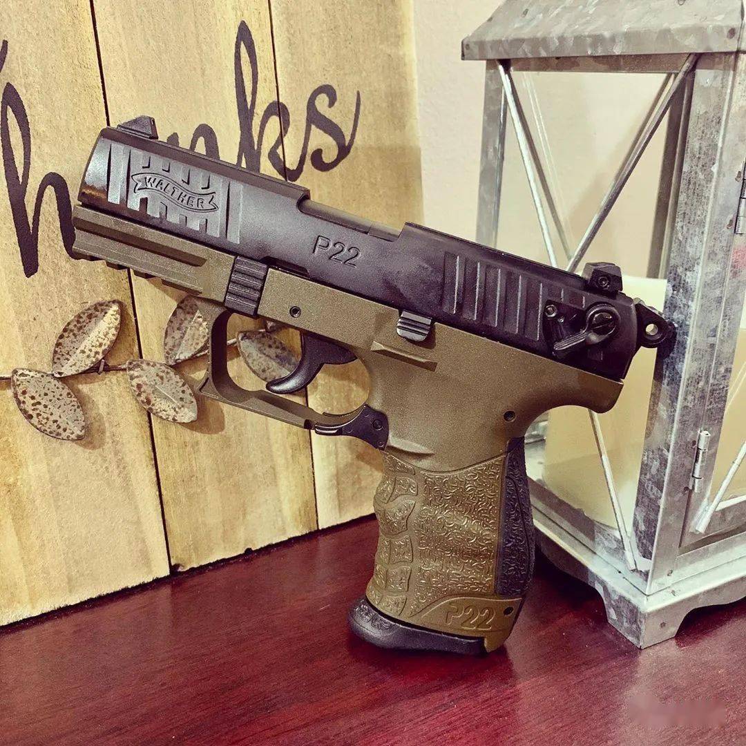 【瓦尔特p22图集】说起小口径手枪 这款外形是逍遥的最爱