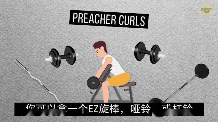 男人手臂增粗增大技巧,纯干货!_锻炼