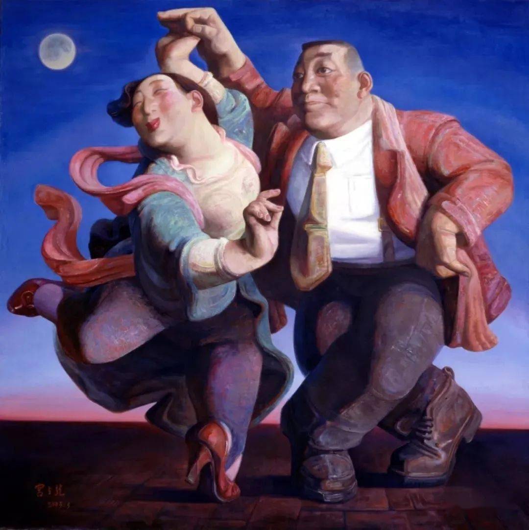 艺术机构周五又去游泳夏小万 《水·肢体之二》 300×140cm 布面油画