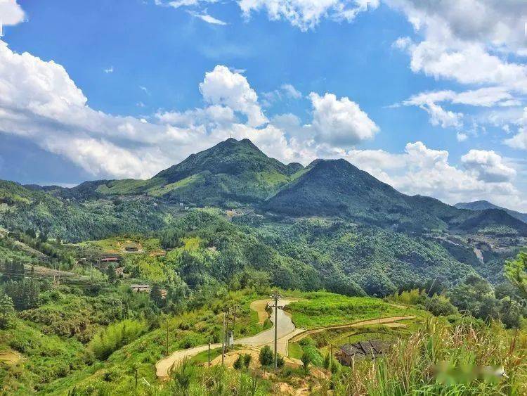 徒步大田县屏山乡玉屏村