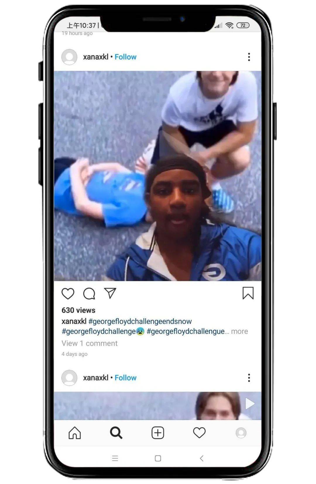 美国白人开始cos弗洛伊德了