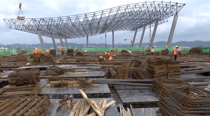 贵阳机场t3航站楼,预计明年投入使用!_施工