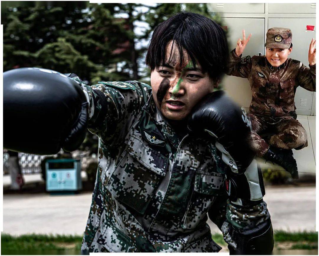 真女神高原女兵入伍前后大对比