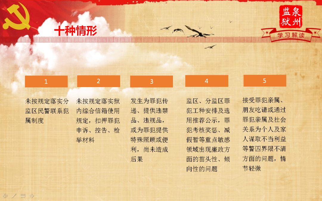 图解泉州监狱纪委基层党支部运用开展第一种形态实施办法