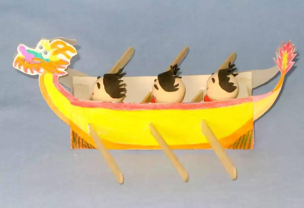 端午节手工端午节如何玩出新花样一个手工龙舟轻松满足所有要求