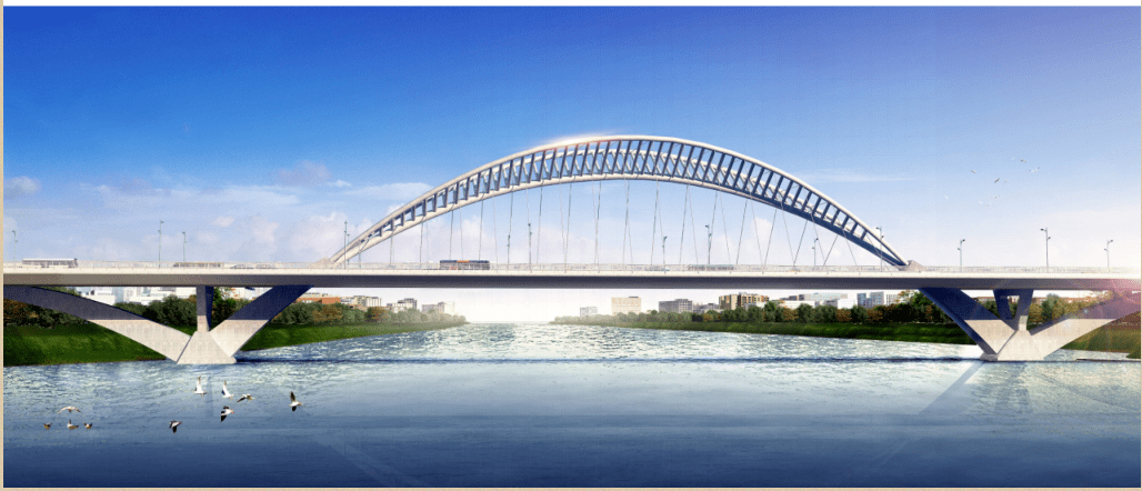 期待府河将再添大桥一座连接东西湖和黄陂