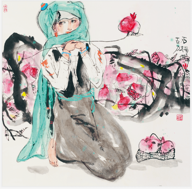 【展览预告】本周六,融籍画家林峰画展将在美术馆开幕!