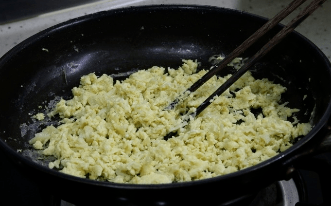 颜色靓,有意境,味道正!桂花炒瑶柱