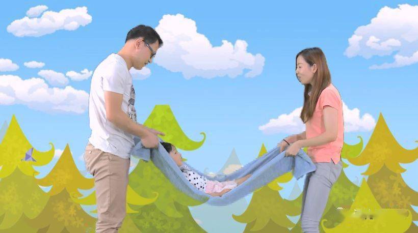 【亲子运动】吊床和飞毯,一起徜徉魔法世界_游戏