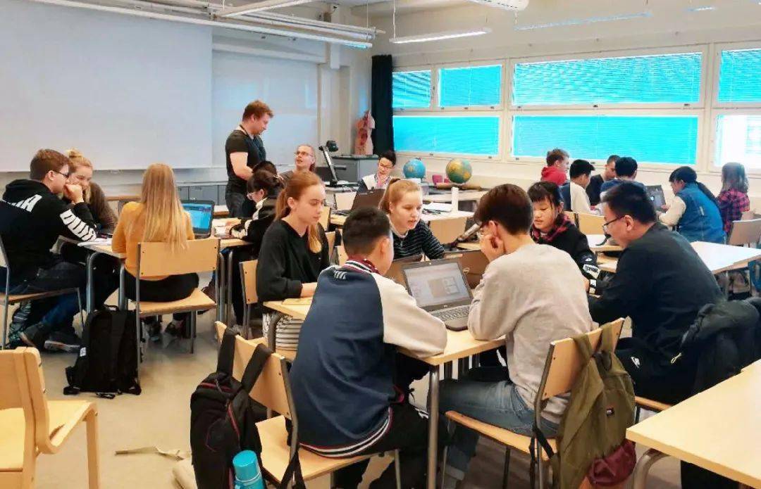 二中学子在芬兰学习