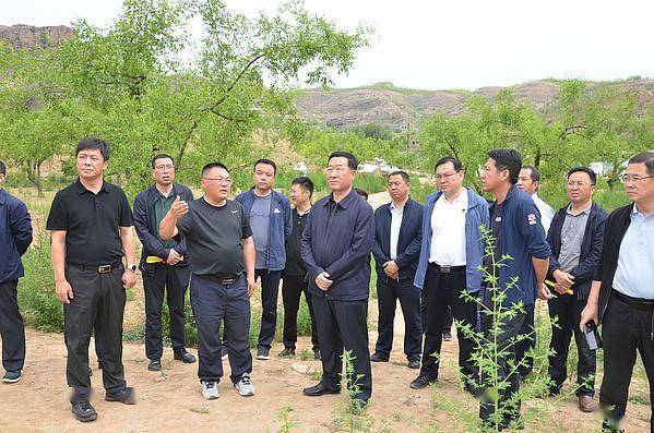 任建新带领宜川县党政代表团赴榆林市佳县考察学习农村集体经济产业