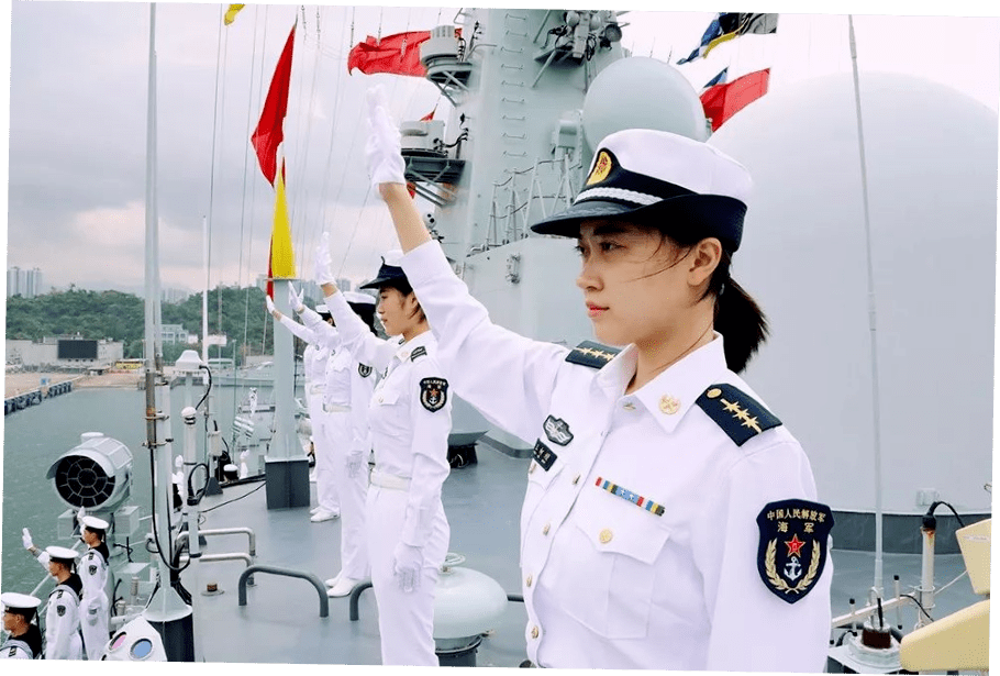 霸气开场!海军版《乘风破浪的小姐姐》来啦