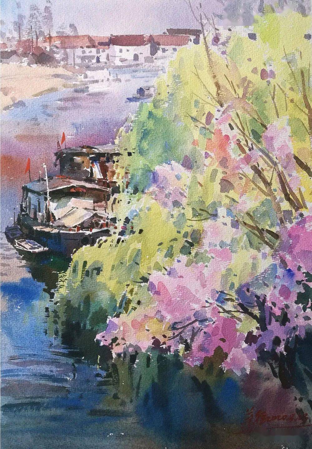 叶猛2020水彩作品欣赏