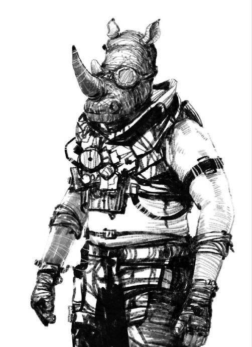 废土朋克风插画