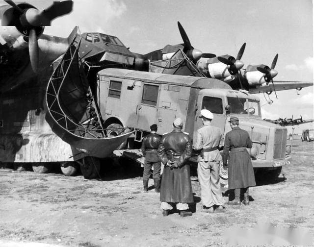 飞翔的巨人,二战老照片中的德国巨人运输机