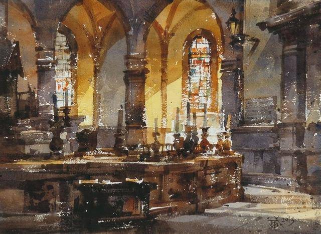 水彩世界简忠威