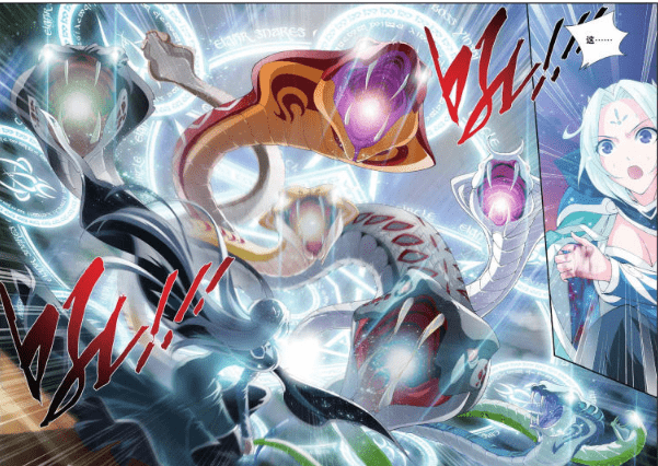 斗破苍穹:"八蛇毒刹印"云韵生死危机,萧炎"铠甲"护体,英雄救美戏码!